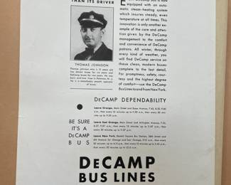 DeCamp Bus Lines Handmade Scrapbooks W/ Vintage & Original Newspaper Clippings Featuring The 1939/1940 NY World's Fair