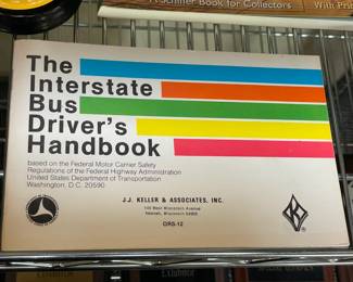Vintage "The Interstate Bus Driver's Handbook"