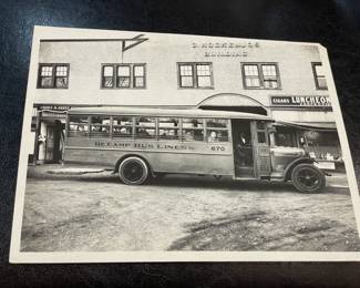 ORIGINAL Antique Photographs & Re-Prints From The DeCamp Bus Lines' Personal Archive Collection