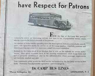 DeCamp Bus Lines Handmade Scrapbooks W/ Vintage & Original Newspaper Clippings Featuring The 1939/1940 NY World's Fair