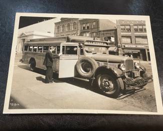 ORIGINAL Antique Photographs & Re-Prints From The DeCamp Bus Lines' Personal Archive Collection