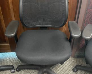 Black Rolling Office Chair