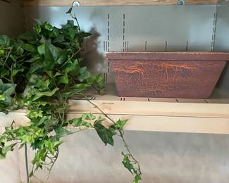 An Assortment Of Faux Plants, Ivy, Floral Arrangements, & OVERSIZED Trees