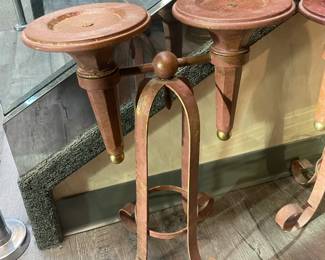Large Pillar Candle Holders