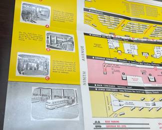 Vintage UN-USED Port Authority Bus Terminal Brochure