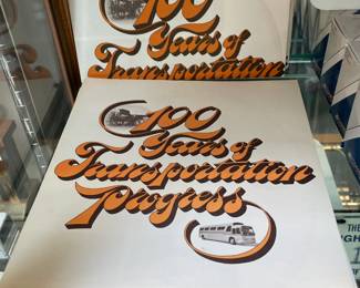 DeCamp Bus Lines "100 Years Of Transportation Progress" Booklets