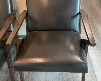 Mid-Century Modern Style Arm Chairs