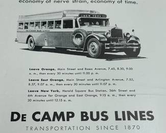 DeCamp Bus Lines Handmade Scrapbooks W/ Vintage & Original Newspaper Clippings Featuring The 1939/1940 NY World's Fair