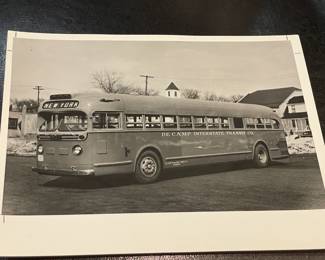 ORIGINAL Antique Photographs & Re-Prints From The DeCamp Bus Lines' Personal Archive Collection