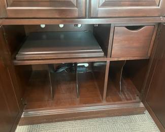 MASSIVE 3 Piece Sectional Wall Unit (2 Bookshelves & 1 Center Cabinet)