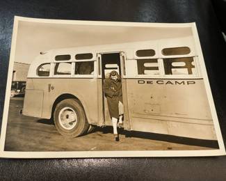ORIGINAL Antique Photographs & Re-Prints From The DeCamp Bus Lines' Personal Archive Collection