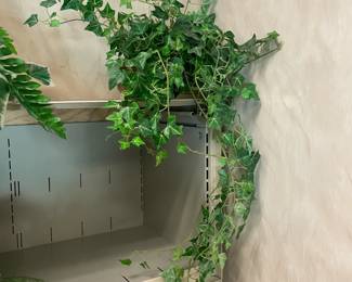 An Assortment Of Faux Plants, Ivy, Floral Arrangements, & OVERSIZED Trees