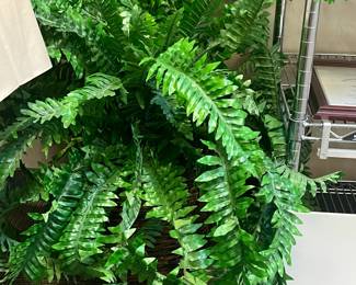 An Assortment Of Faux Plants, Ivy, Floral Arrangements, & OVERSIZED Trees