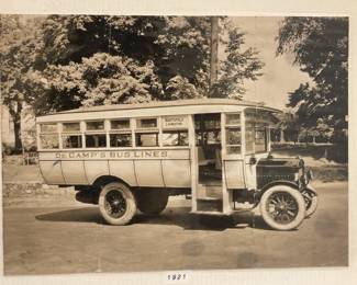 ORIGINAL Antique Photographs & Re-Prints From The DeCamp Bus Lines' Personal Archive Collection