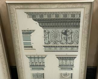 Framed Architectural Themed Wall Art