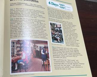 DeCamp Tours "1984 TLC Vacation Packages" Booklet