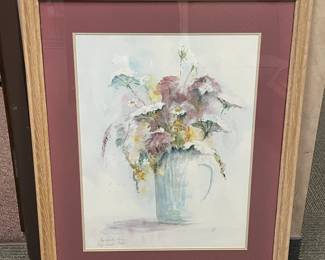 Framed Floral Wall Art (#514/600)