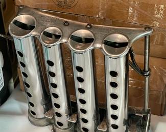 Vintage Tall 4 Barrel Coin Changer