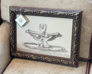 Framed Artwork (Ethan Allen)