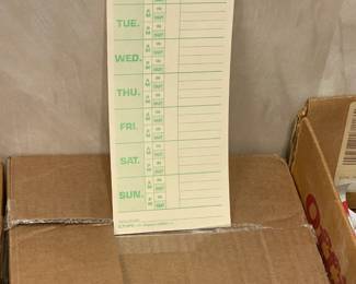 Weekly Time Cards