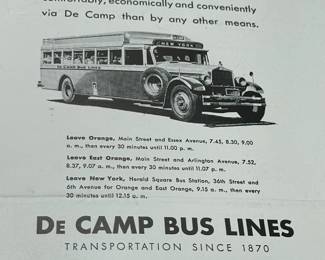 DeCamp Bus Lines Handmade Scrapbooks W/ Vintage & Original Newspaper Clippings Featuring The 1939/1940 NY World's Fair