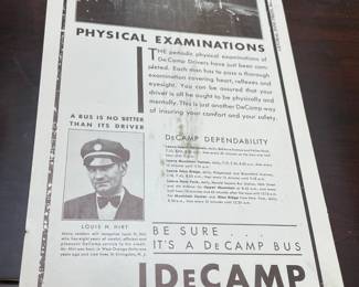 DeCamp Bus Lines Handmade Scrapbooks W/ Vintage & Original Newspaper Clippings Featuring The 1939/1940 NY World's Fair