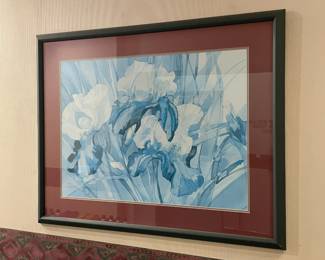 Framed Floral Wall Art