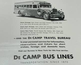DeCamp Bus Lines Handmade Scrapbooks W/ Vintage & Original Newspaper Clippings Featuring The 1939/1940 NY World's Fair