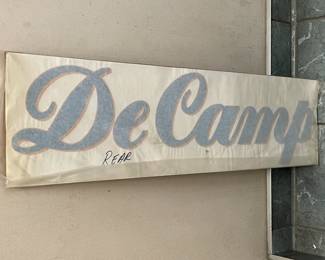 DeCamp Bus Lines UN-USED Bus Decal Labels