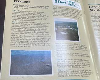 DeCamp Tours "1984 TLC Vacation Packages" Booklet