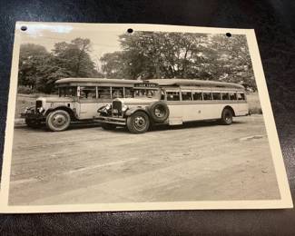 ORIGINAL Antique Photographs & Re-Prints From The DeCamp Bus Lines' Personal Archive Collection
