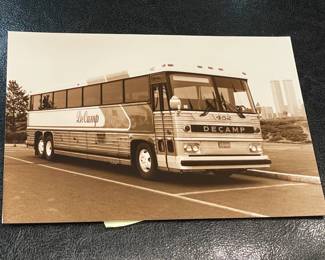 ORIGINAL Antique Photographs & Re-Prints From The DeCamp Bus Lines' Personal Archive Collection