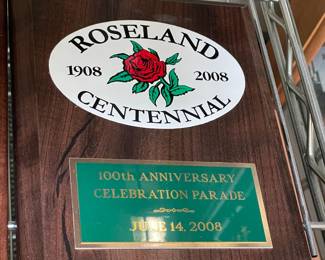 Assorted Award Plaques Awarded To DeCamp Bus Lines
