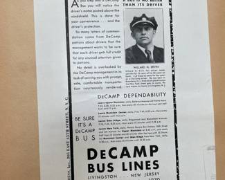 DeCamp Bus Lines Handmade Scrapbooks W/ Vintage & Original Newspaper Clippings Featuring The 1939/1940 NY World's Fair