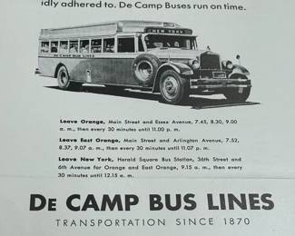 DeCamp Bus Lines Handmade Scrapbooks W/ Vintage & Original Newspaper Clippings Featuring The 1939/1940 NY World's Fair