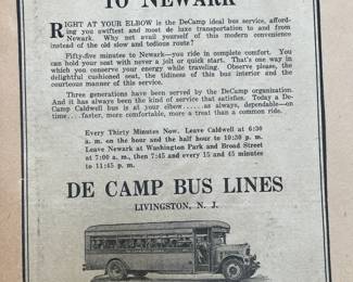 DeCamp Bus Lines Handmade Scrapbooks W/ Vintage & Original Newspaper Clippings Featuring The 1939/1940 NY World's Fair