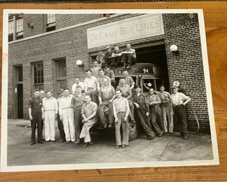 ORIGINAL Antique Photographs & Re-Prints From The DeCamp Bus Lines' Personal Archive Collection