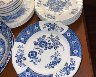 Blue & White Plates