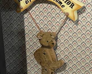 Teddy Bear Sign