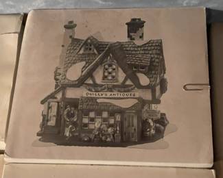 Large Dept.56 Christmas Village Collection Of Buildings, Figurines, & Accessories