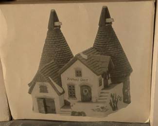 Large Dept.56 Christmas Village Collection Of Buildings, Figurines, & Accessories