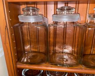 Glass Jars W/ Lids