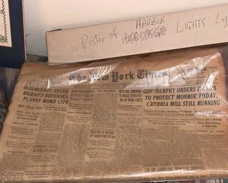 Antique Newspaper