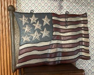 Hanging American Flag