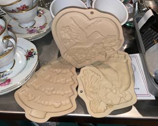 Ceramic Cookie Molds