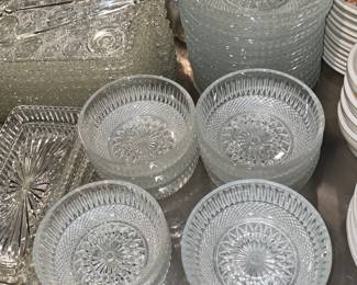 Crystal Plates, Bowls, Etc.
