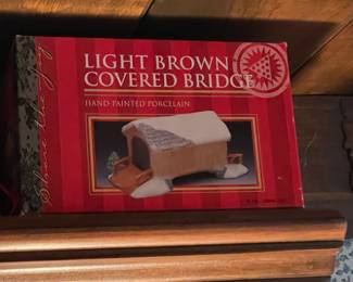 Large Dept.56 Christmas Village Collection Of Buildings, Figurines, & Accessories