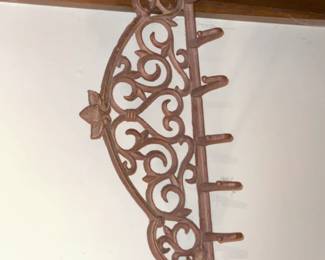 Cast Iron Coat Rack