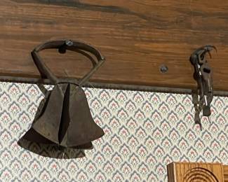 Wall & Ceiling Hanging Gadgets, Tools, & Assorted Antiques