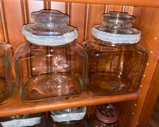 Glass Jars W/ Lids